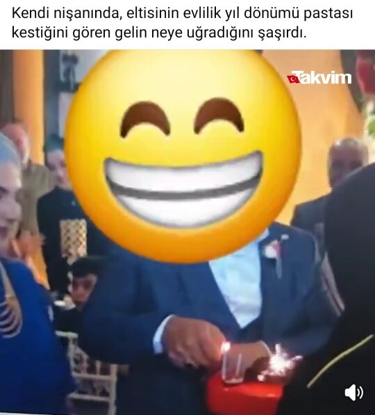 Düşünün kendi nişanınız ve eltiniz kendi yıl dönümünü kutluyor. Ne yapardınız 😂?