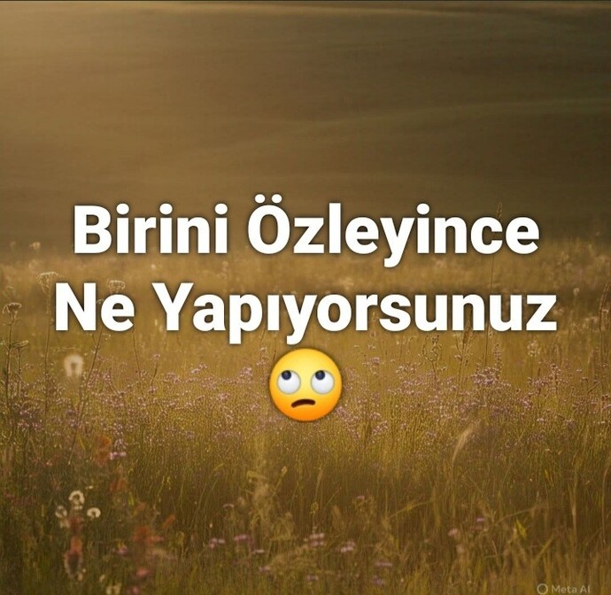 Birini özleyince ne yapıyorsunuz?
