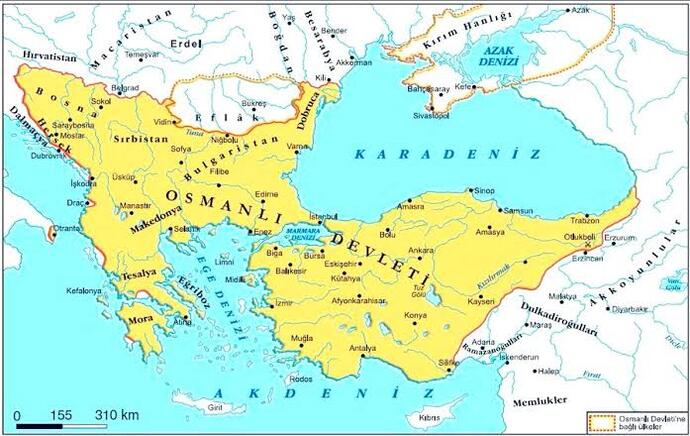 Doğu olmadan Anadolu ve Balkanlar... Yunanistan dahil...