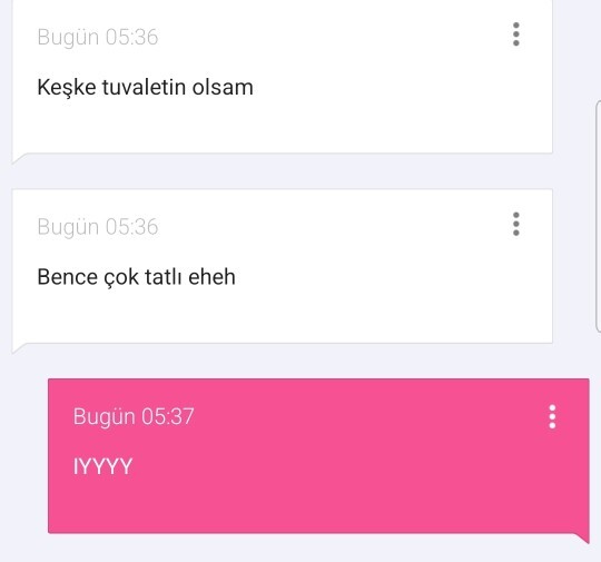 Bugün duyduğunuz en iğrenç şey neydi?
