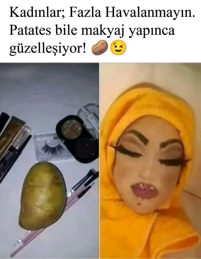 Makyajın güzel yapamayacagi bir şey var mı?