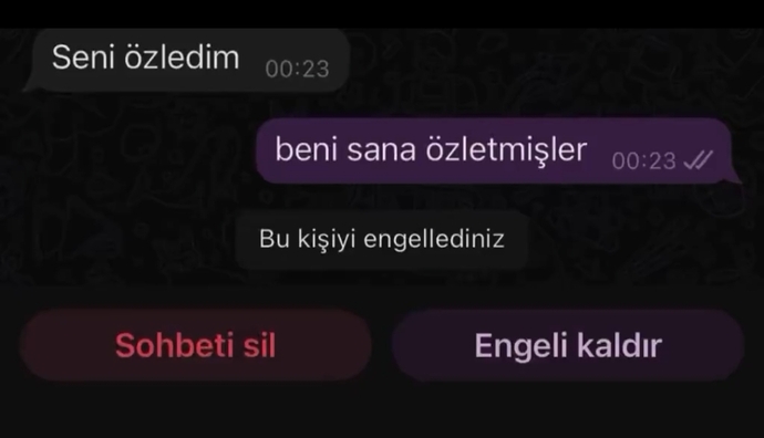 Özlem duyuyor musunuz?