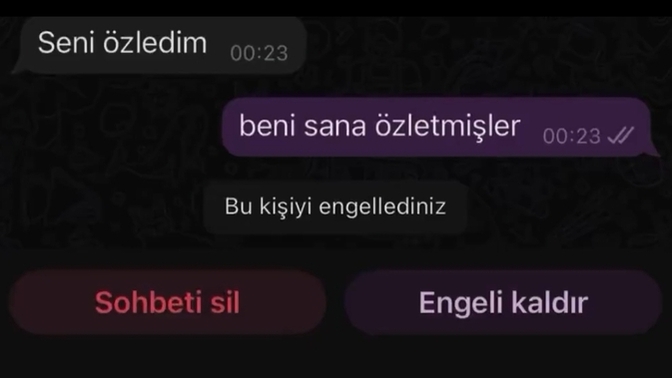 Özlem duyuyor musunuz?