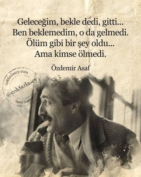 Özdemir Asaf "Çizik" Şiiri