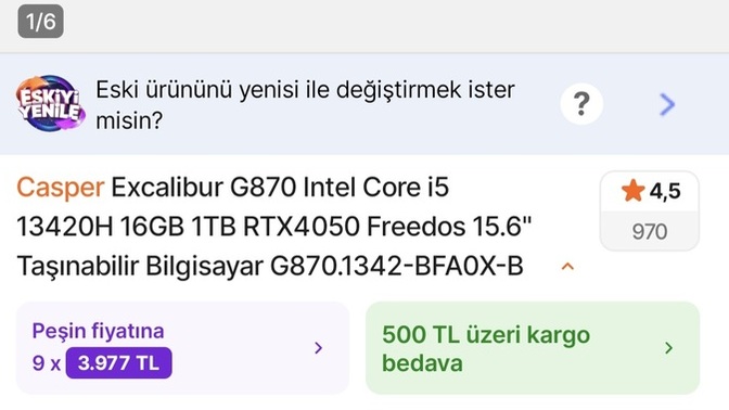 Bu laptop nasıl alınır mı?