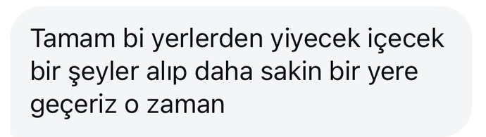Arkadaşlar amacı farklı mı engel attım ilk buluşma için böyle demişti?
