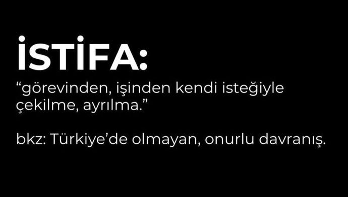 Var mı bu onurlu davranışta bulunan?