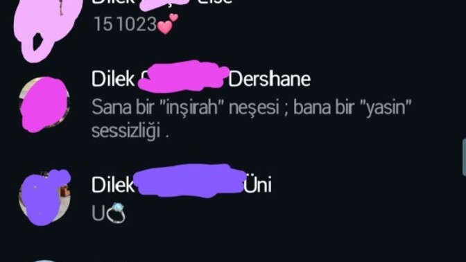 En çok hangi isimle tanıdığın var?