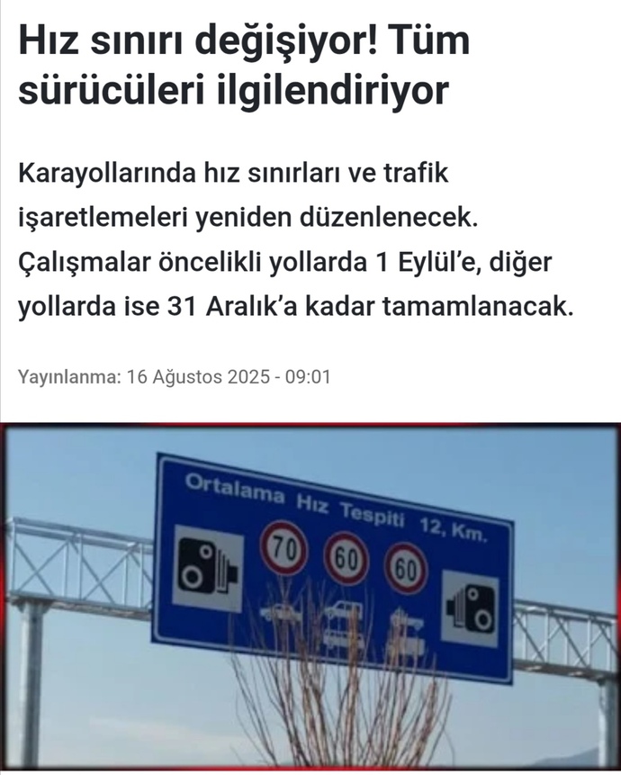 Babamın nasıl olsa ışıklarda hızlar eşitleniyor ne bu çaba dediği akla geliyor ksdkld
