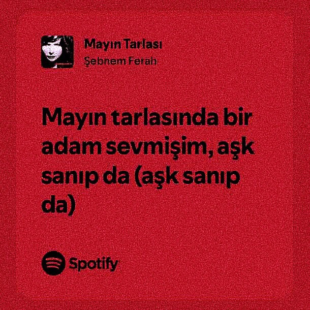 “Mayın tarlasında bir adam/kadın sevmişim, aşk sanıp da” dediğiniz biri var mı?