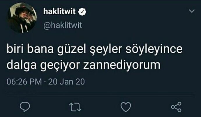 İnsanlar sizi sevdiklerini söylediklerinde ve size güzel şeyler söylediklerinde onlara inanıyor musunuz?