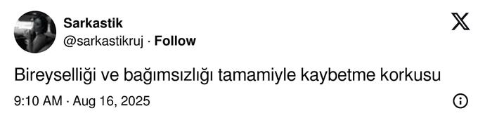 Evlilik denince sizi korkutan şey nedir?