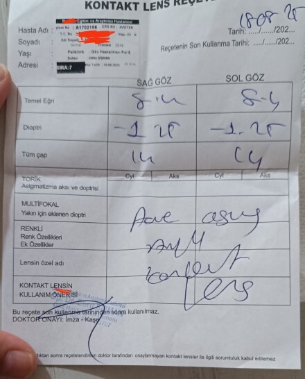 Arkadaşlar reçete süresi kaç gündür?