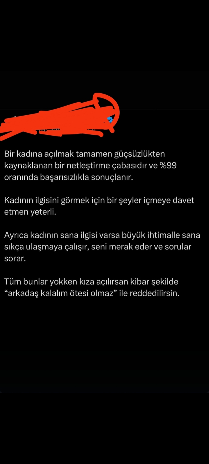 Siz ne düşünüyorsunuz? Açılan erkek güçsüzlük göstergesi midir?