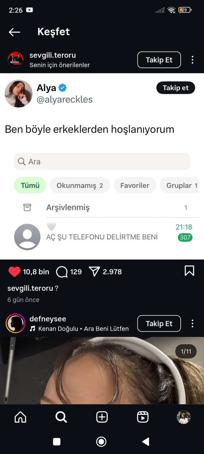 Arkadaşlar ben böyle ısrarcı erkeklerden hoşlanıyorum neden yok ya?