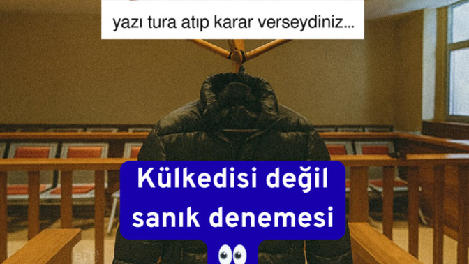 Mont bedenine göre 18 yıl hapis. Mont denemek suç kanıtı olabilir mi, adalet böyle sağlanır mı?