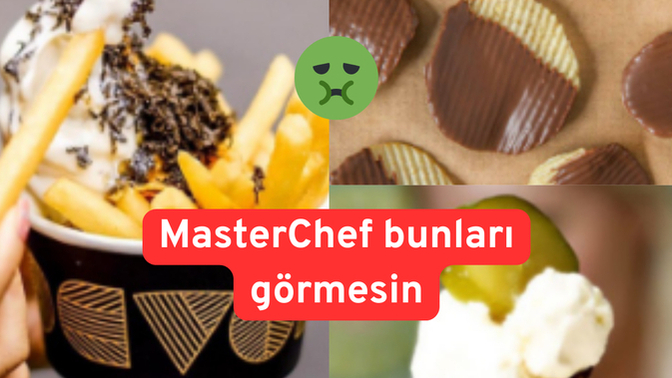 Garip yemek kombinasyonlarınız var mı?