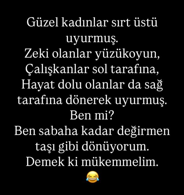 Siz uyurken nasıl uyuyorsunuz?