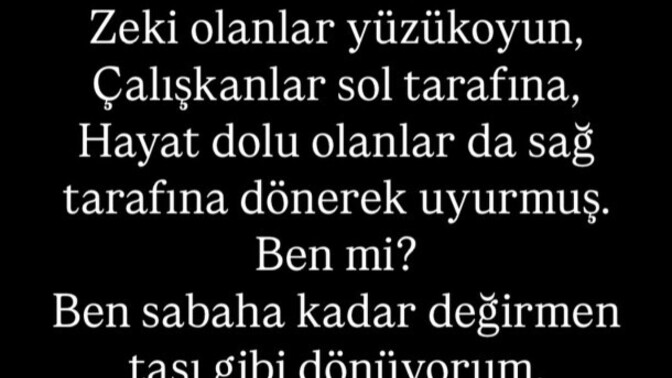 Siz uyurken nasıl uyuyorsunuz?