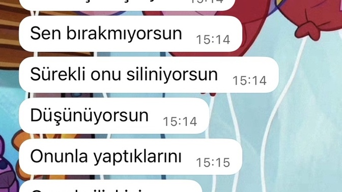 7 yıllık bi ilişkim vardı 1 sene önce ayrıldık arkadaşım ondan bahsedince yeter artık sal şu çocuğu diyor ben mi abartıyorum?