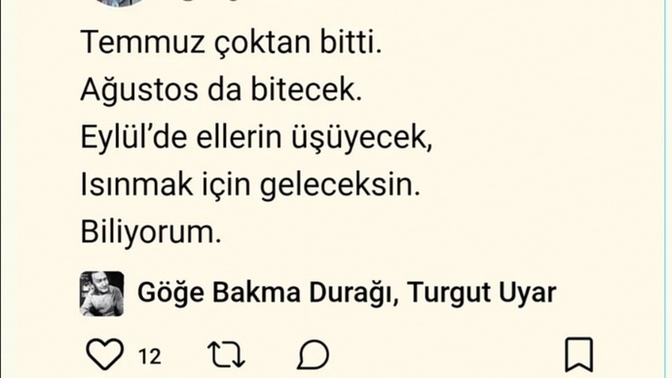 Zat-ı şahaneleriniz eylül ayını severler mi?