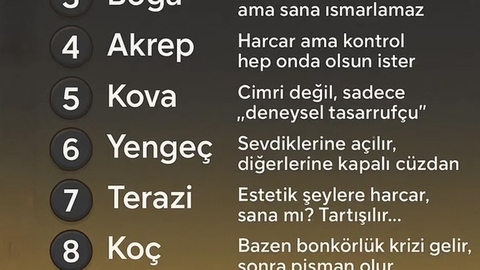 Cimri misindir? Peki sen cimrilik sıralamasında kaçıncısın?