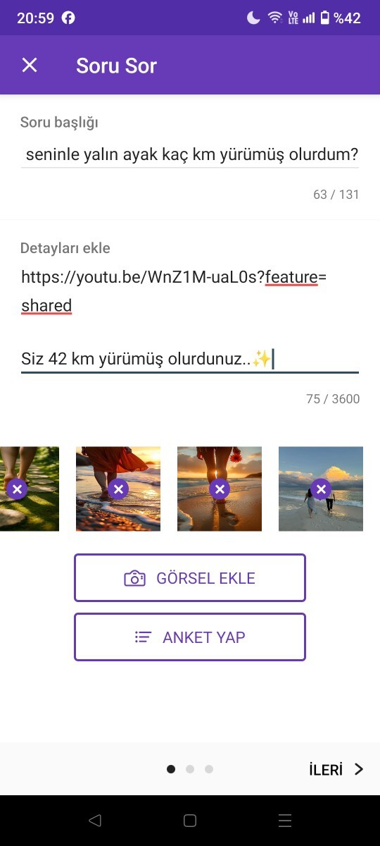 Şu an ki şarjına göre seninle yalın ayak kaç km yürümüş olurdum?