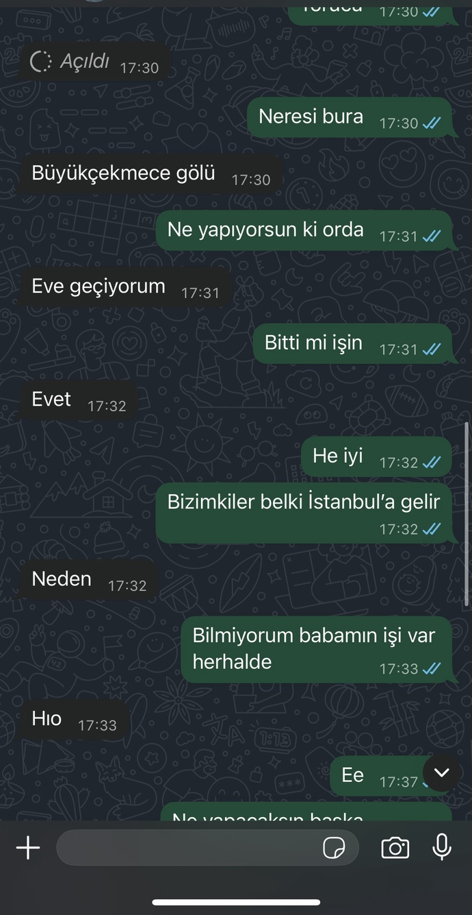 Sizce eski sevgilim konuşmak istemiyor mu artık?