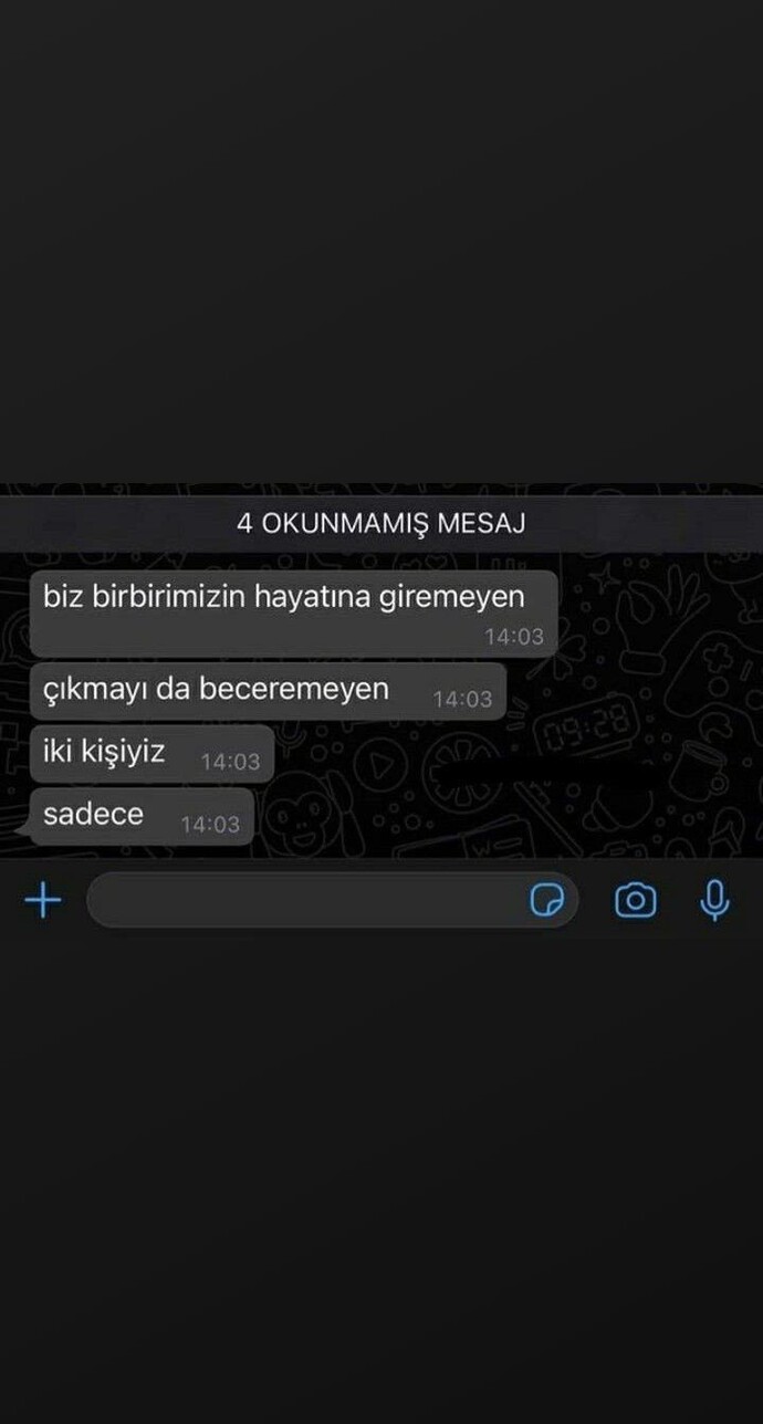 Aramasını, mesaj atmasını beklediğiniz biri var mı 💌?