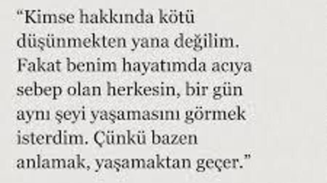 Herkes hak ettiğini yaşamalı mı?