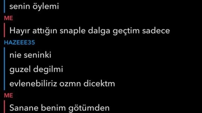 Sizinde hiç bir erkek hakkında tüm umudunuzu yerle bir eden mesajlar aldığınız oldu mu?