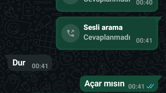 "Sevgilimin" attığı mesajlara ve tepkiye bakar mısınız?