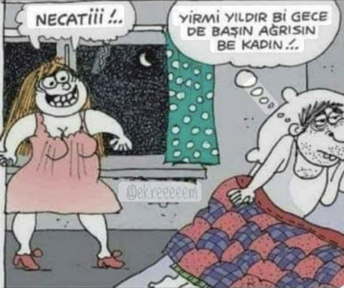 Karınızın hiç başı ağrımazsa bu sizi bıktırır mı?
