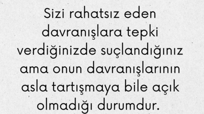 Manipülasyon yapan insanlara karşı nasıl davranırsınız?