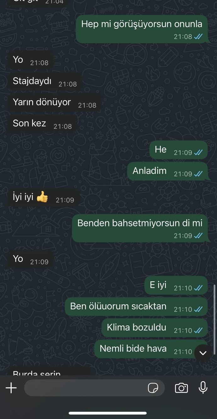 Eski sevgilime karşı çok mu meraklı davranıyorum?