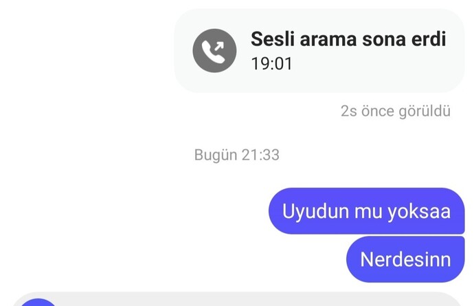Çok mu üstüne düşüyorum?