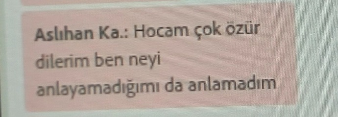 Düşüncelerinize tercüman olan bir söz bırakır mısınız?
