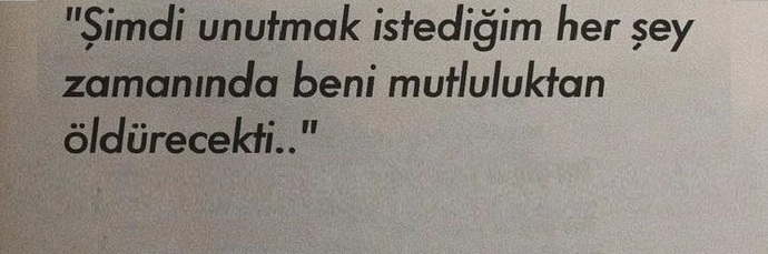 Düşüncelerinize tercüman olan bir söz bırakır mısınız?