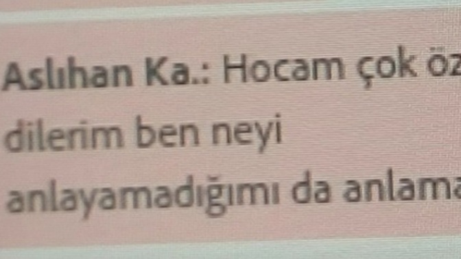 Düşüncelerinize tercüman olan bir söz bırakır mısınız?