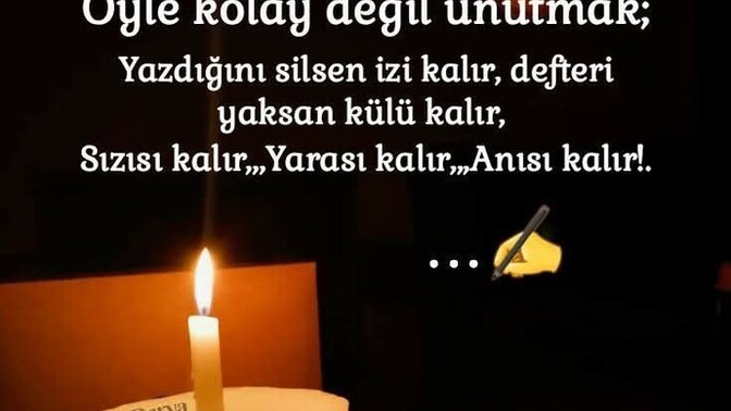 Birini unutmak size göre kolay mı?