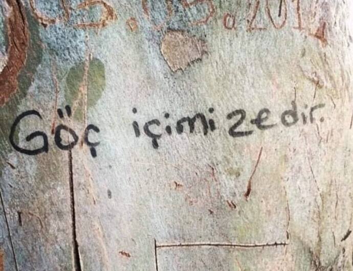 Duvara yazı yazacak olsanız ne yazardınız?