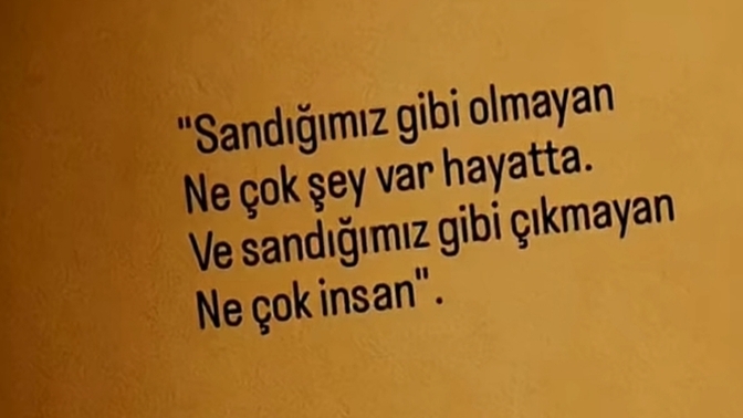 Her şey sandığımız gibi mi acaba?