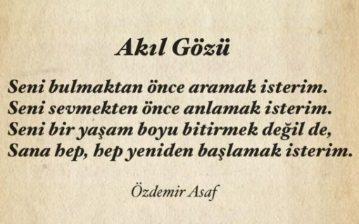 Güzel bir şiir