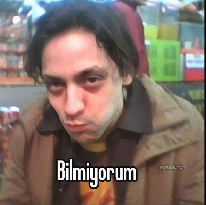Neden ona bunu sormadın..