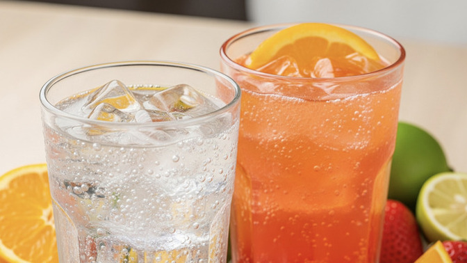 Sade soda mı meyveli soda mı?