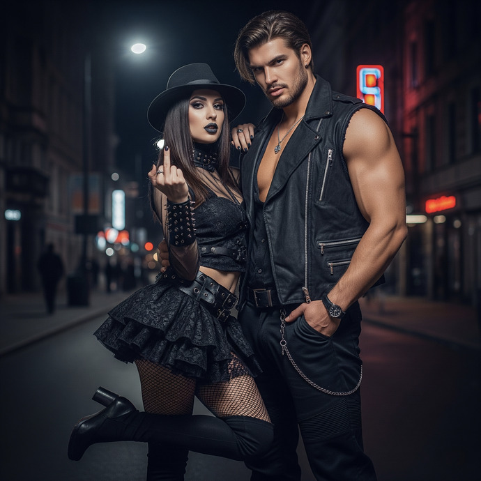 Sıradışı ya da gotik kombinler sever misiniz?