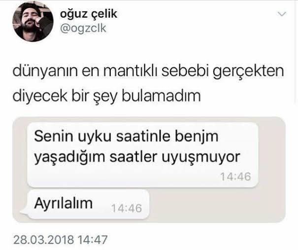 Sizden ayrılmak isteyen sevgilinizi, ikna edebilecek bir cümle kuracak olsaydınız bu ne olurdu?