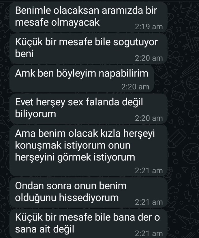 Manipule etme leveli %100 olan bir erkek, kızlar siz yer miydiniz?