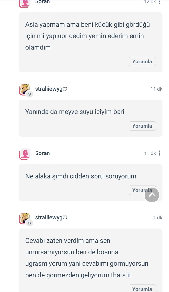 İnsanlara laf anlatmaya çalışır mısınız?