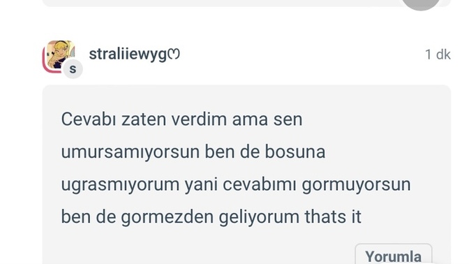 İnsanlara laf anlatmaya çalışır mısınız?